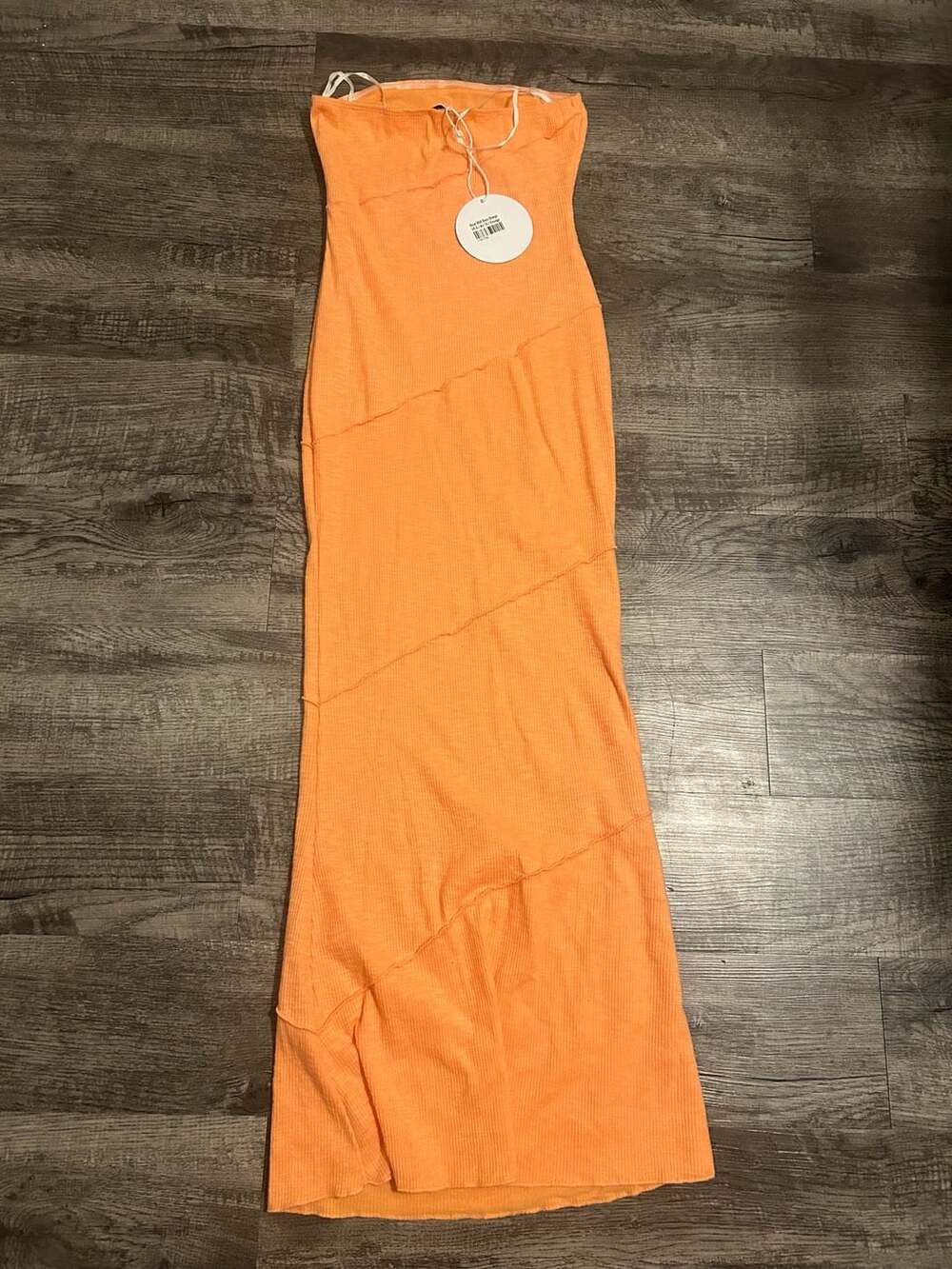 Princess Polly Oscar Midi Dress Orange Size US 6 - Picture 5 of 6